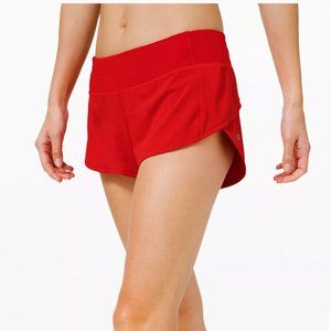 Lululemon Speed Up Short 2.5 Dark Red Size 8